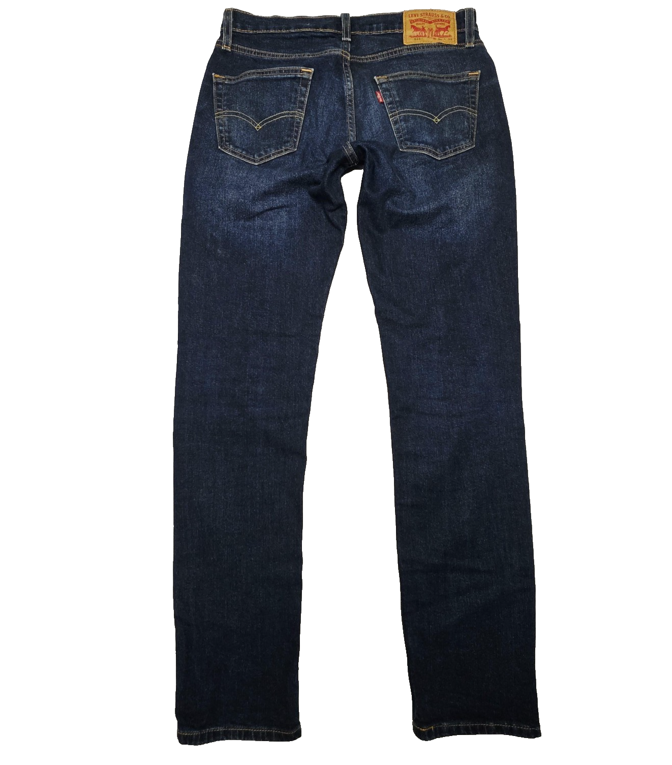 Levis 511 Jeans Mens 29x32 Blue Slim Tapered Denim Zip Fly Stretch Mid Wash