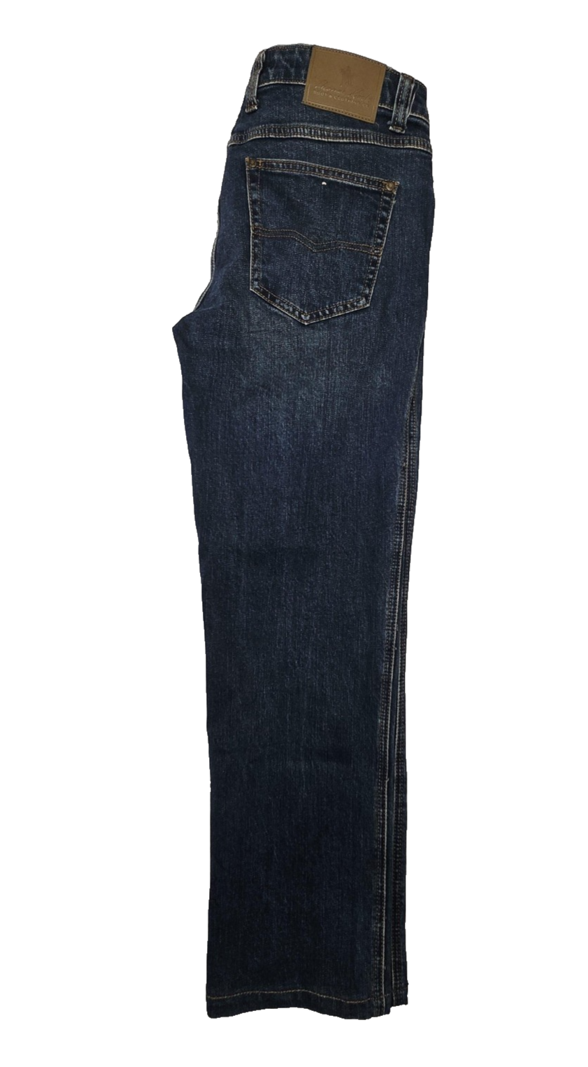 Thomas Cook Boot & Clothing Co Jeans Mens Fits 35x27 Blue Slim Tapered