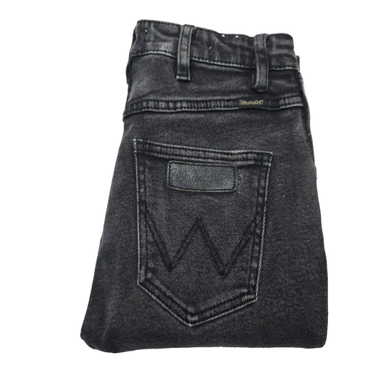 Wrangler Jeans Women's 10 Grey Hi Twiggy Skinny Stretch Denim High Rise