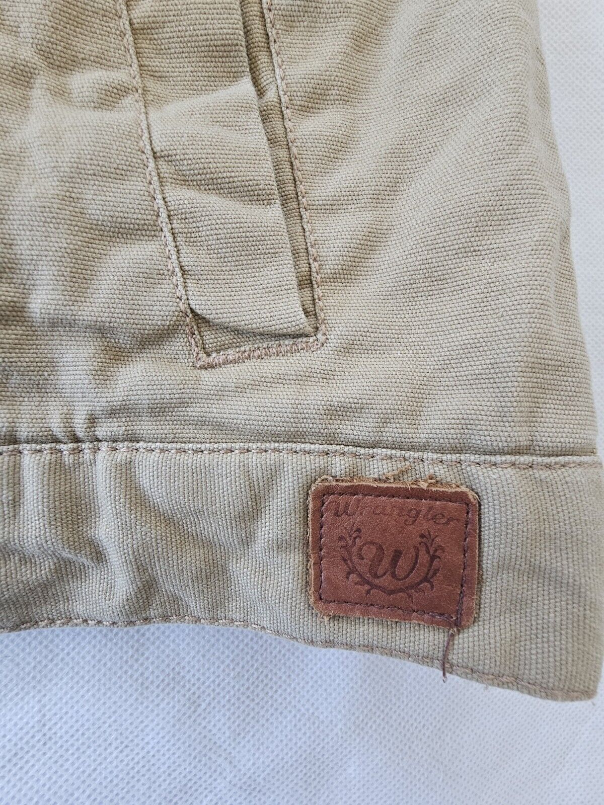 Wrangler Tan Wool Lined Soft Vest Ladies Size XS