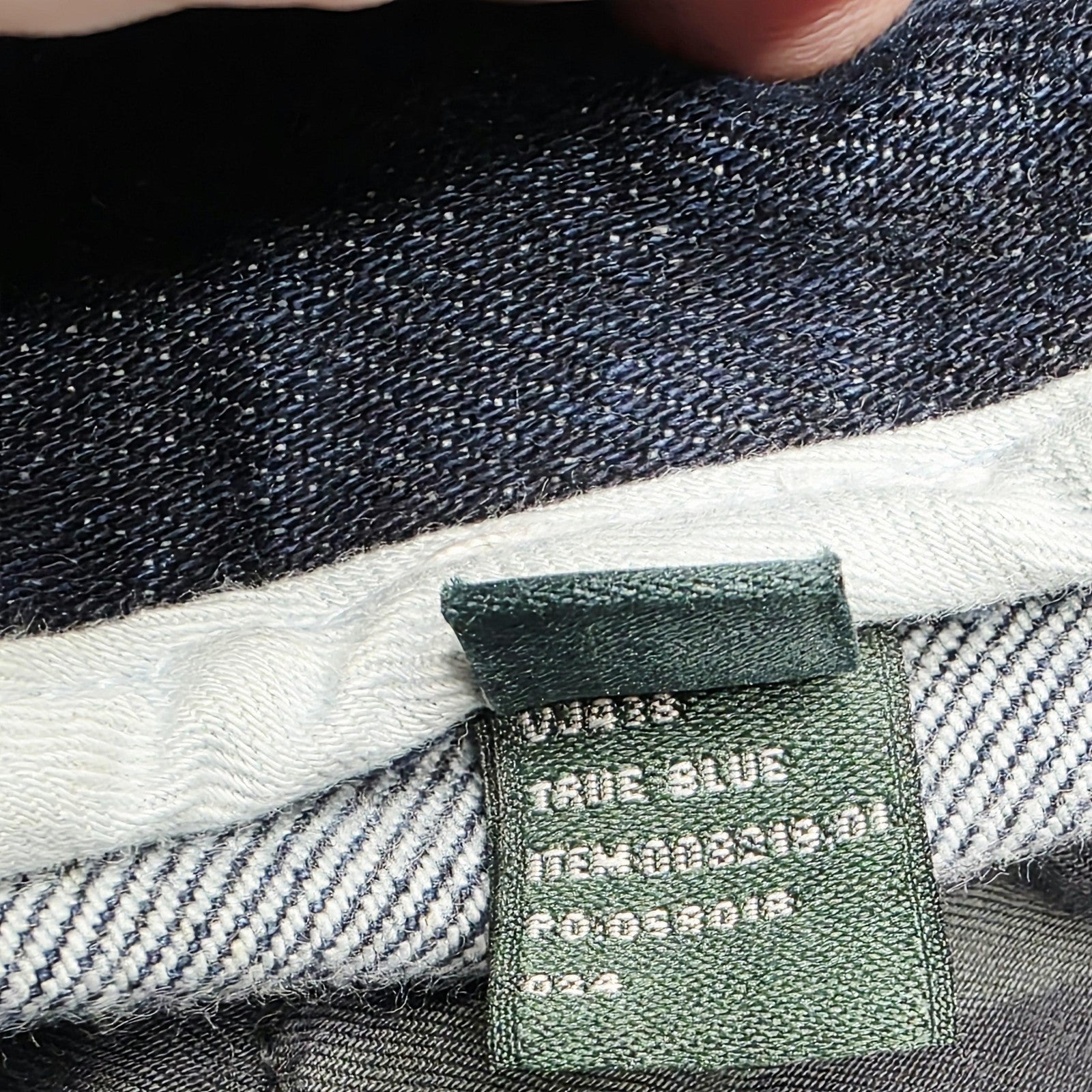 Rodd & Gunn Jeans Mens 36R Blue Straight Regular Stretch Denim Made In Italy