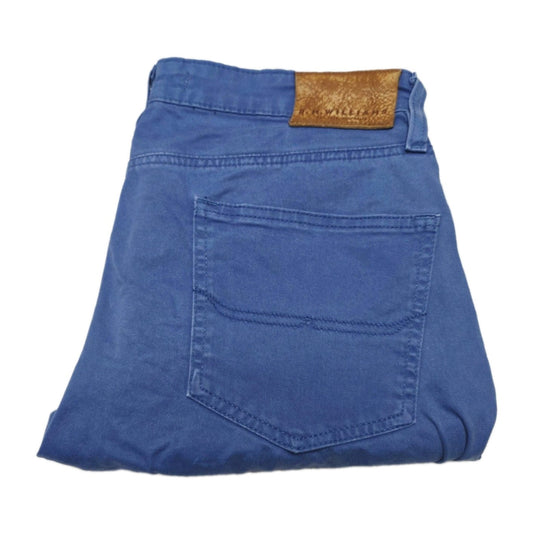 R.M. Williams Shorts Men's 31 Blue Cotton Stretch Denim Bermuda Casual Summer