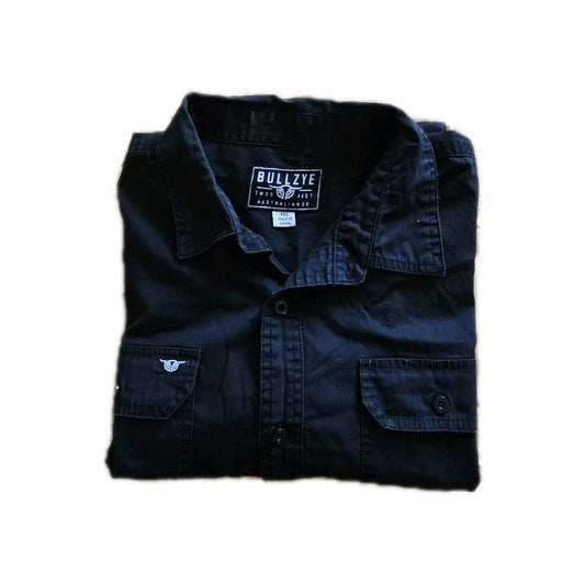 Bullzye Western Long Sleeve Men's Shirt Size 4XL