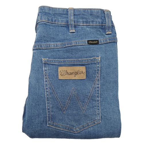 Wrangler Jeans Women's 10 Blue Hi Pins Skinny High Rise Stretch Denim Pockets