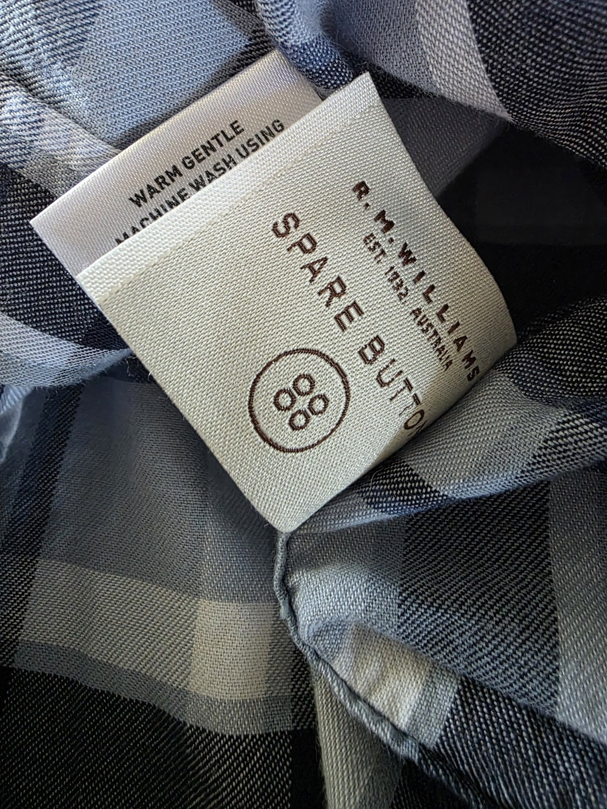 R.M Williams Long Sleeve Shirt Men's Size M