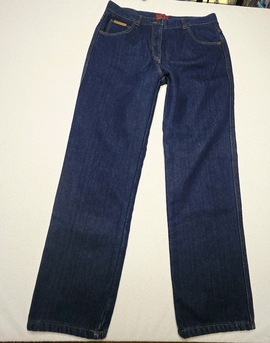 Thomas Cook Jeans Women's 14 Waterproof Thermal Straight Denim NWT