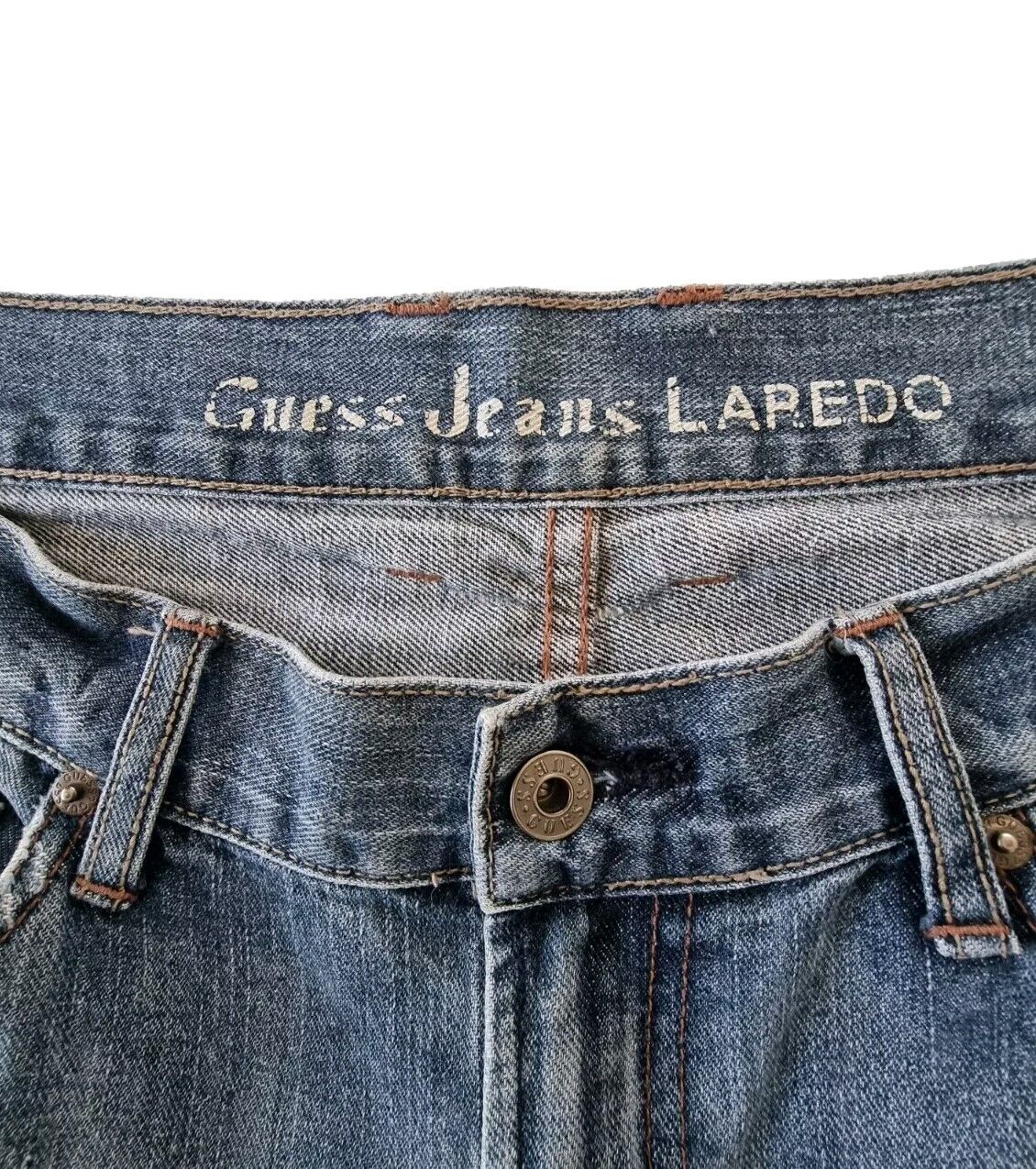 Guess Jeans Laredo Relaxed Fit Straight Leg Jeans Men's Size 36