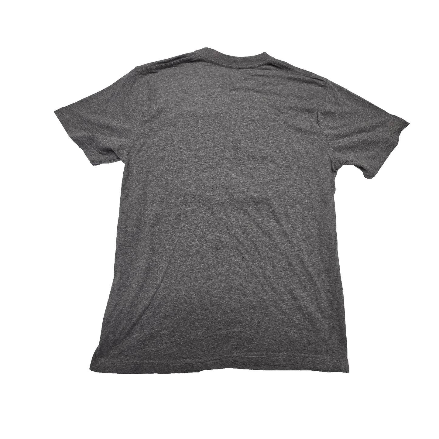 John Deere Shirt Men's M Grey Embossed Logo Graphic Tee Cotton Polyester Casual