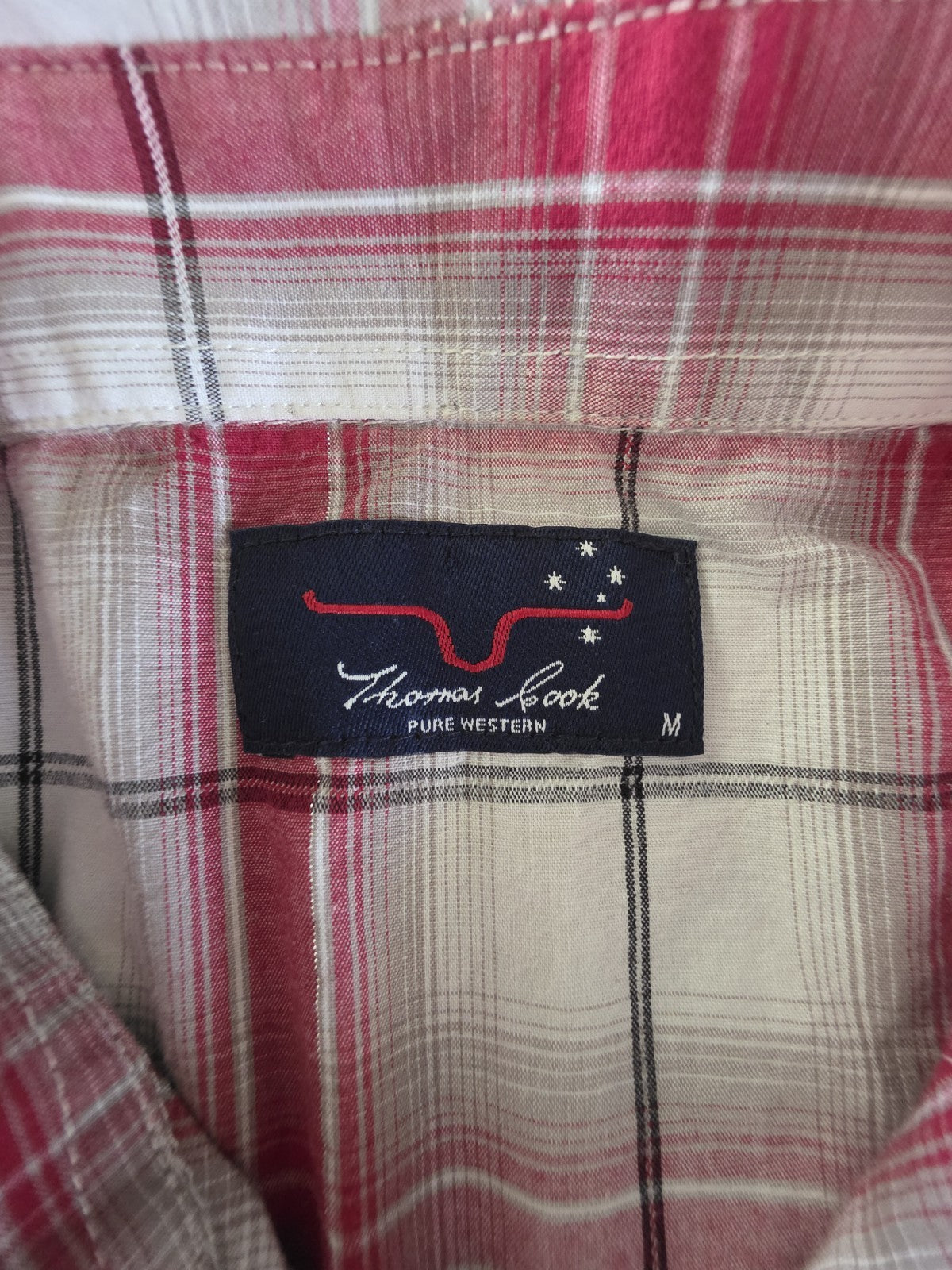 Pure Western Long Sleeve Shirt Men's Size M