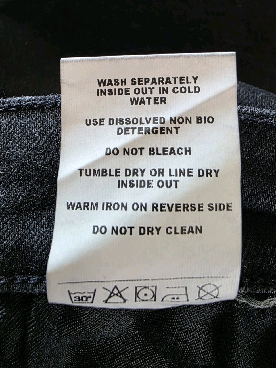 R.M Williams Black Wash High Waisted Straight Leg Jeans Ladies Size 34
