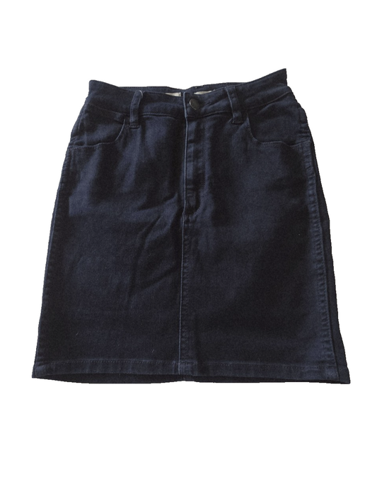 Wrangler Hi Mini Soft Denim Skirt Ladies Size 8