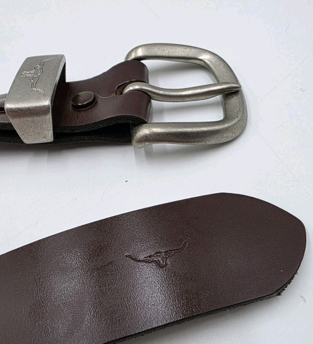 R.M. Williams Brown leather Belt Mens Size 38"