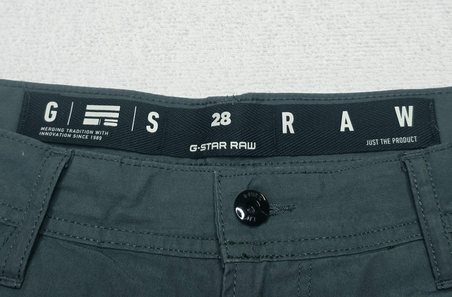 G-Star RAW Jeans Women's 28 Green Cargo 3D Boyfriend Zip Pockets D23221-C973-996
