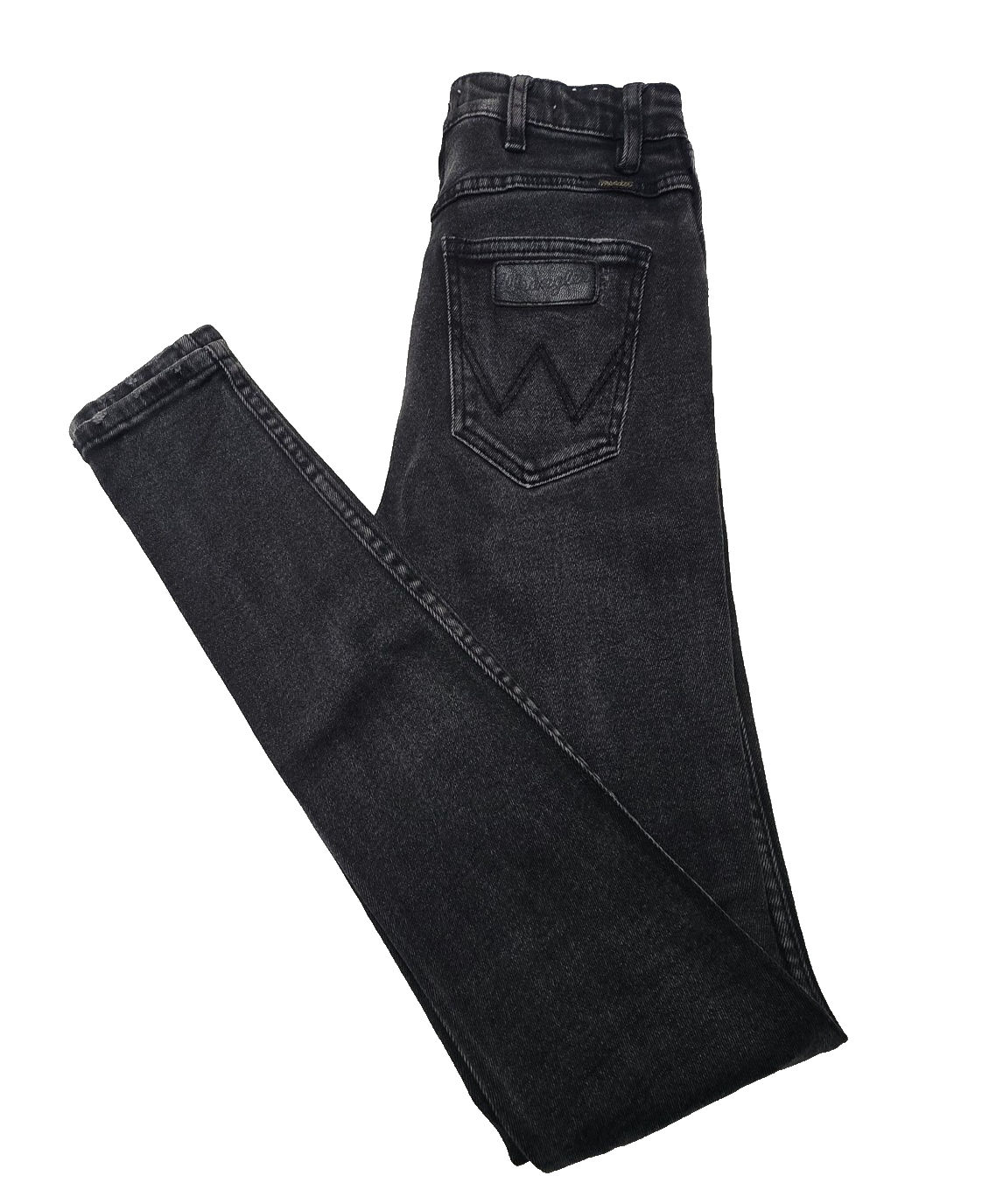 Wrangler Jeans Women's 10 Grey Hi Twiggy Skinny Stretch Denim High Rise