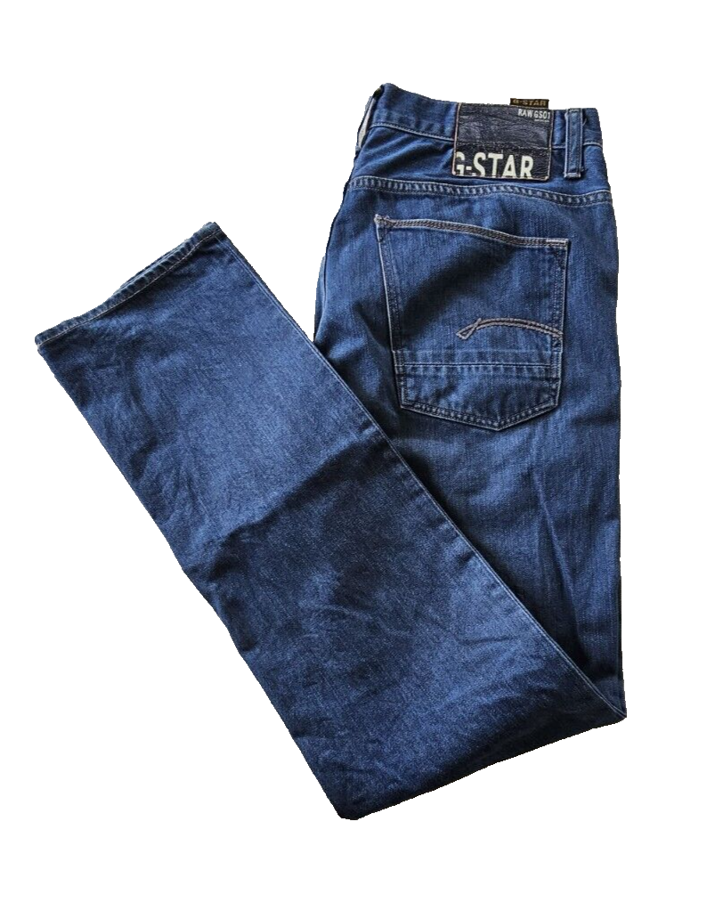 G-Star Yield Slim Button Fly Mens Denim Jeans Size 34 x 32