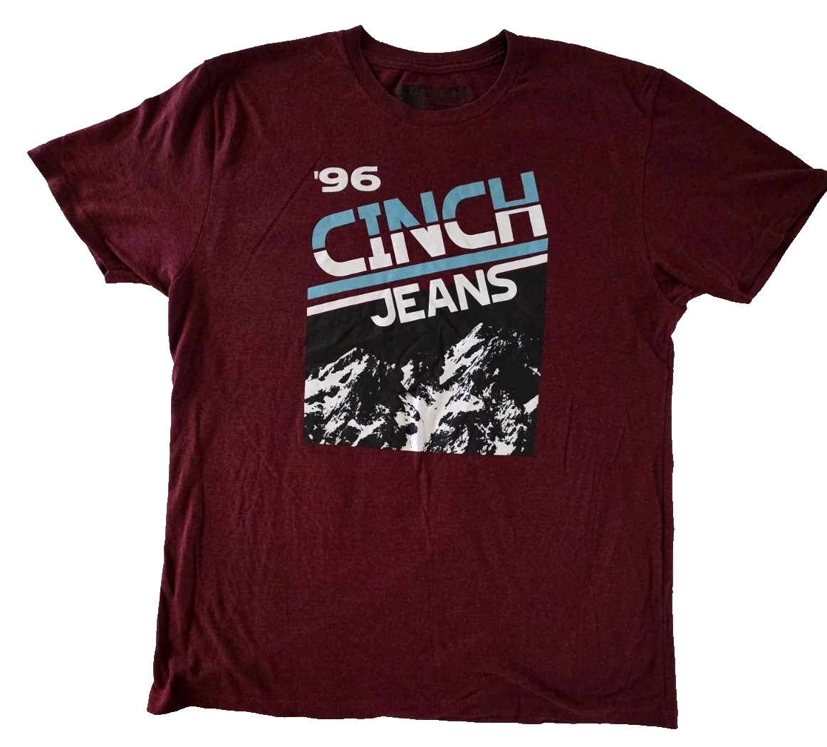 Cinch Logo Men's  T-Shirt  Size XL