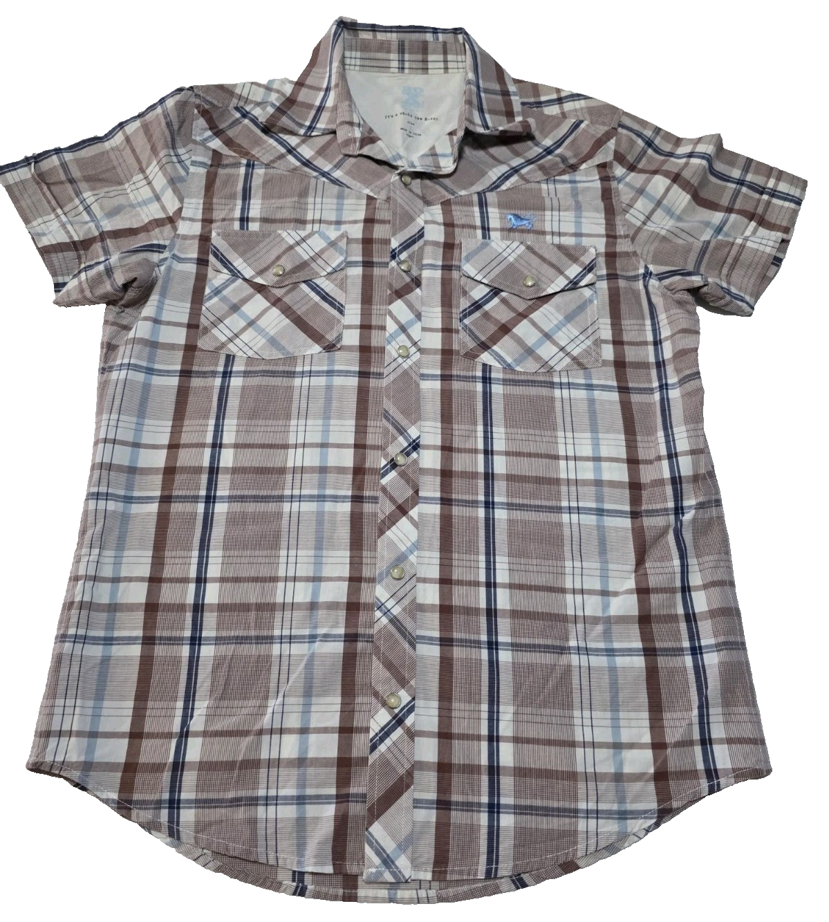 Wrangler 20X Western Rodeo Short Sleeve Shirt Men's Size S