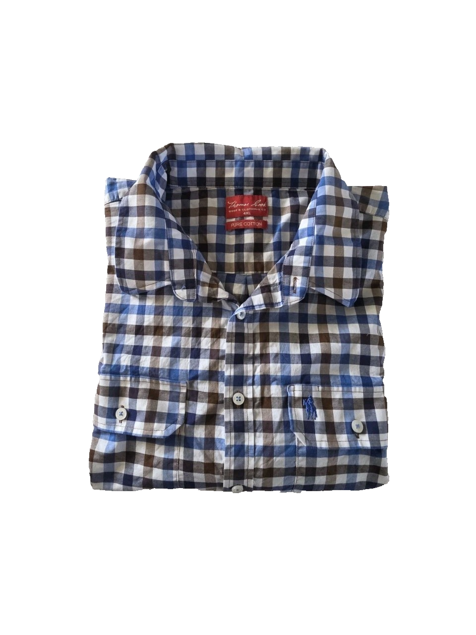 Thomas Cook Long Sleeve Shirts Mens Size 4XL