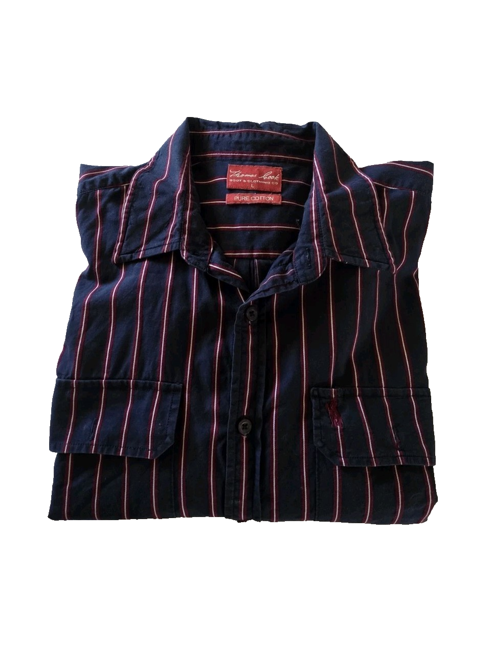 Thomas Cook Long Sleeve Shirts Mens Size L