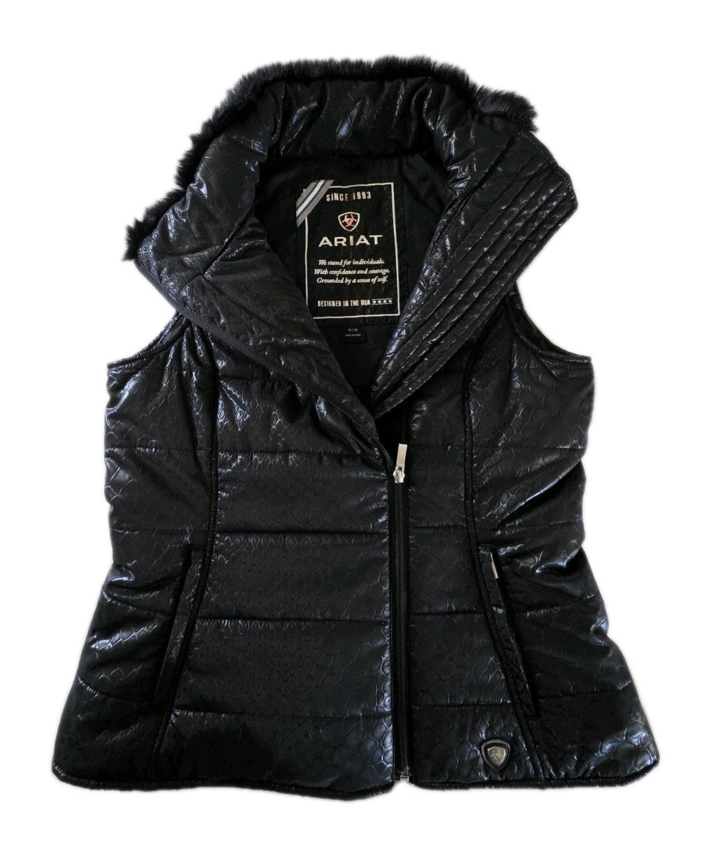 Ariat Puffer Vest Ladies Size M