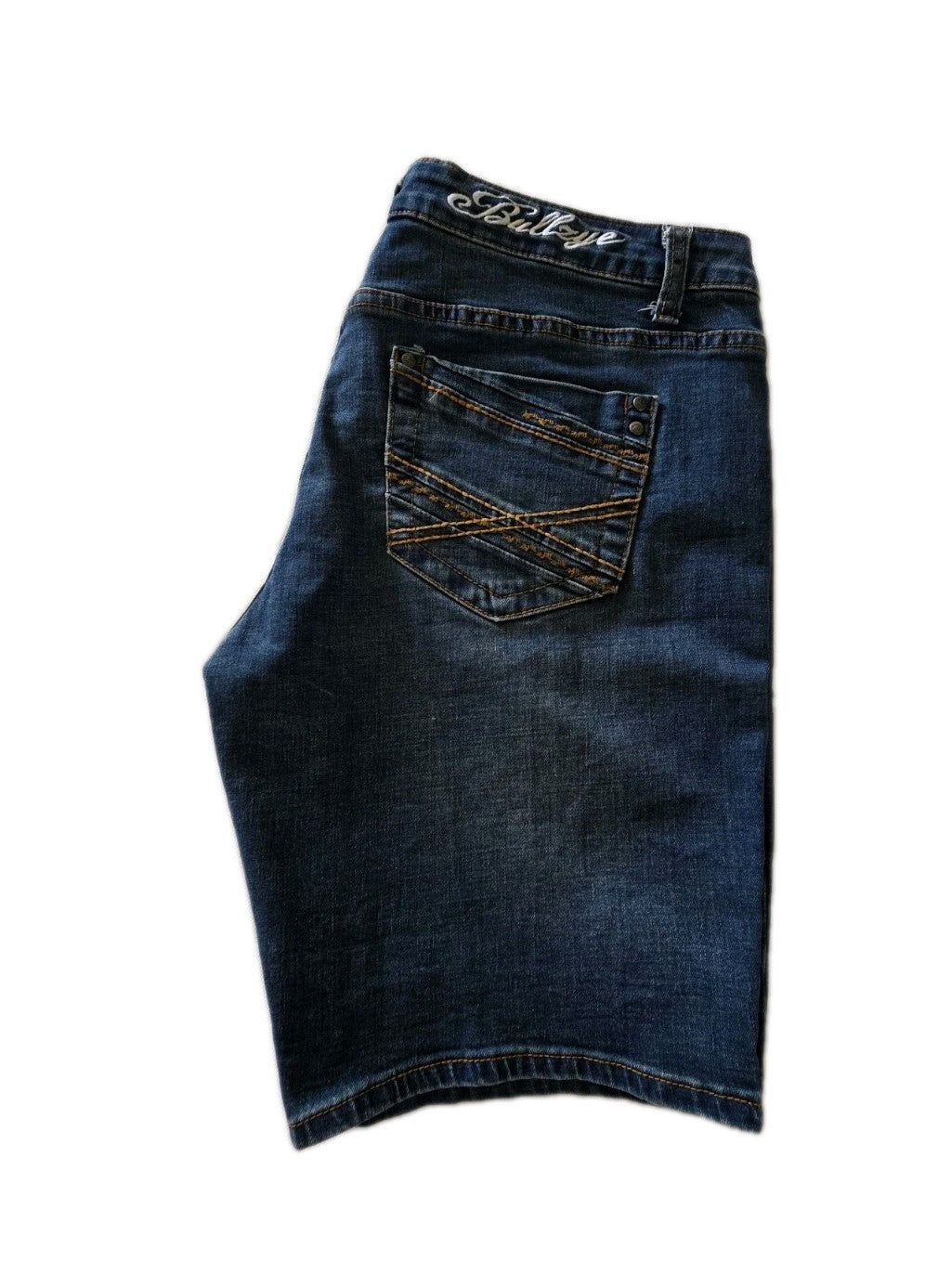 Bullzye Isabel Mid Rise Denim Shorts Ladies Size 16