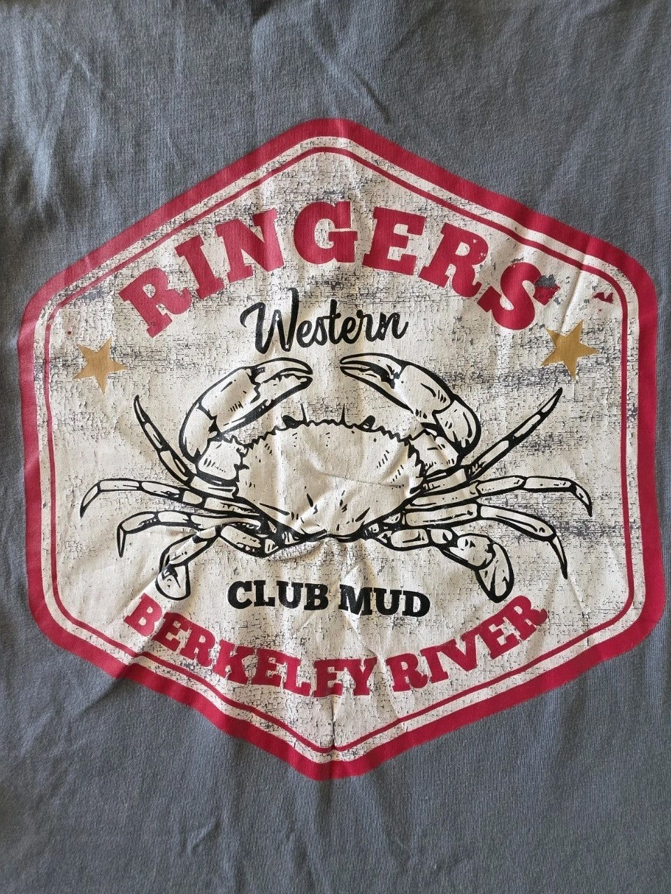 Ringers Western Club Mud Berkeley River Muscle Tank Mens Size XS