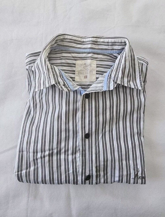 R.M Williams Rough Wash Classic Fit Long Sleeve Shirt Men's Size Large