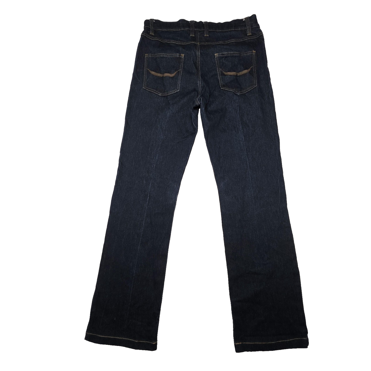 R.M. Williams Jeans Women's 31x29 Blue Straight Stretch Denim Pockets Logo