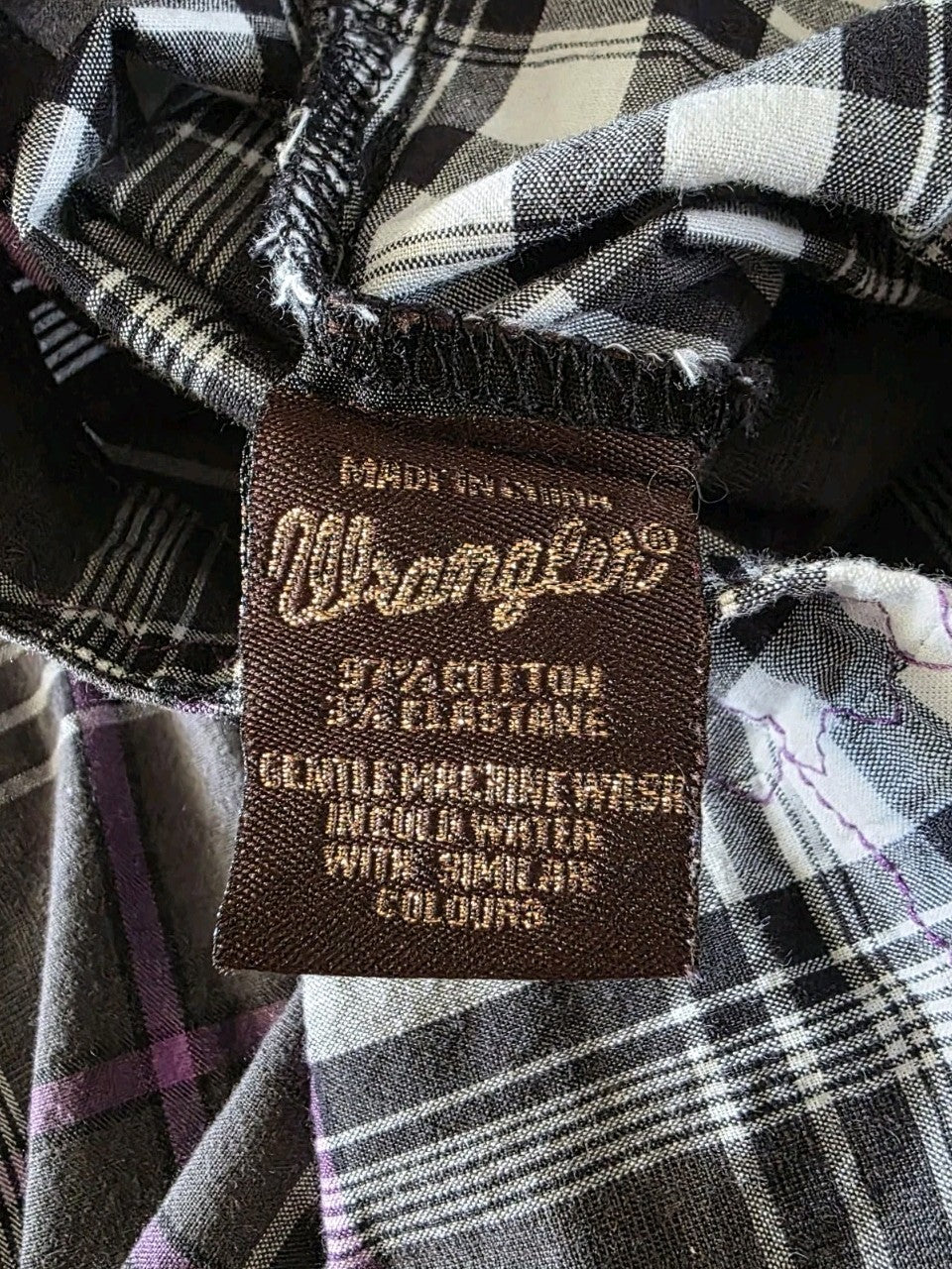 Wrangler Western Arena Long Sleeve Shirt ladies Size 18