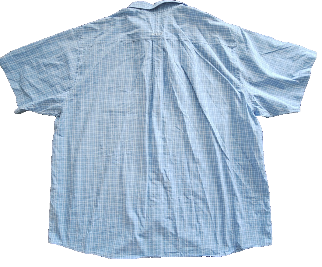 Ariat PRO Series Western Short Sleeve Men's Shirt Size 3XL