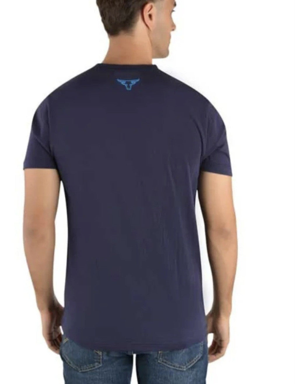 Pure Western Knight Short Sleeve Tee Navy Men's Size 3XL - NEW -