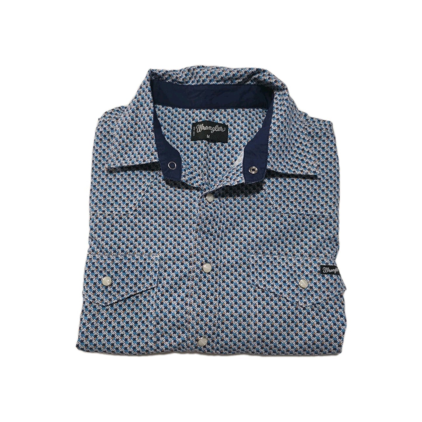 Wrangler Western Rodeo Long Sleeve Shirt Men's Size M