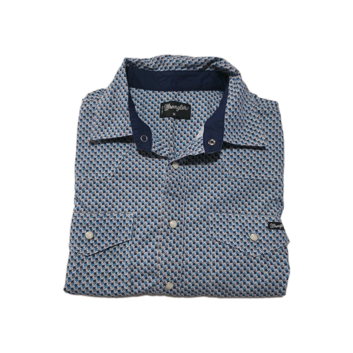 Wrangler Western Rodeo Long Sleeve Shirt Men's Size M