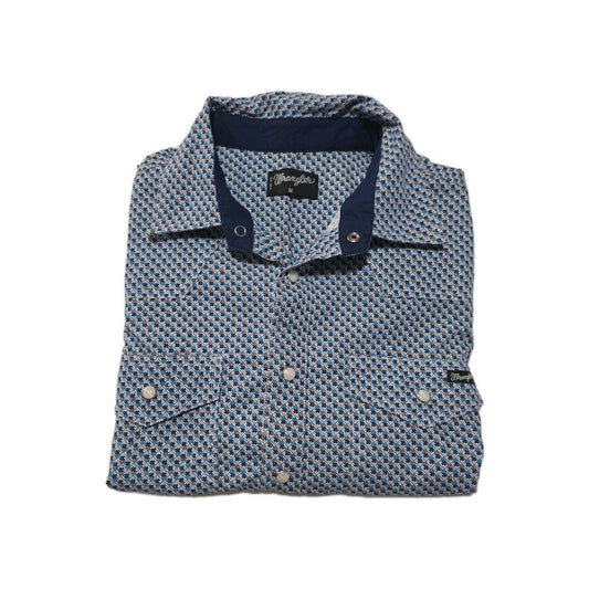 Wrangler Western Rodeo Long Sleeve Shirt Men's Size M