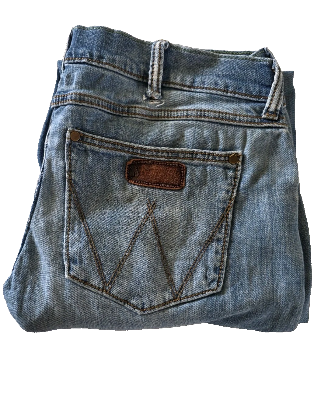 Wrangler Retro Slim Straight Jeans Mens Size 35 x 33