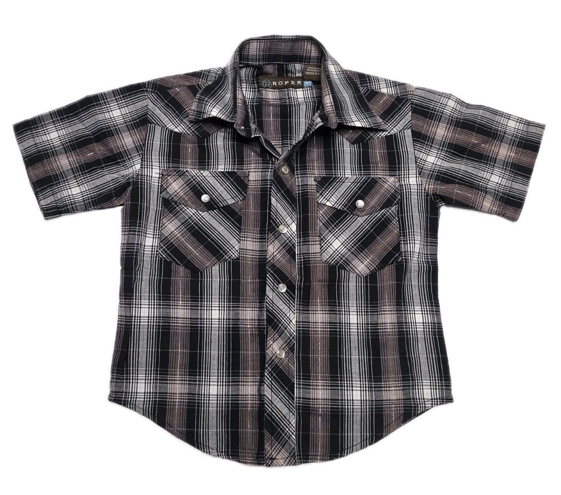 Roper Western Rodeo Girls Shirt Size XS 4/5