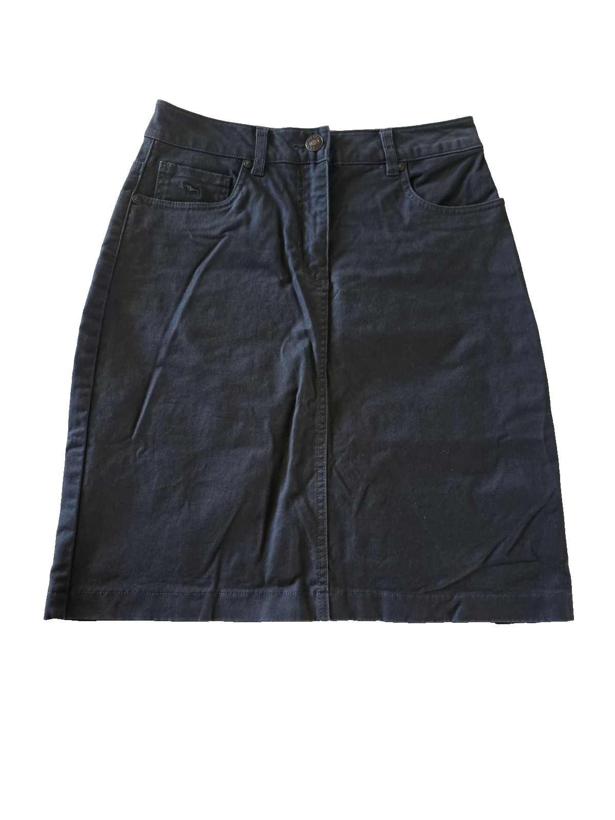 Ringers Western Maree Womens 5 Pockets Stretch Drill Skirt - Steel Blue - Size 8