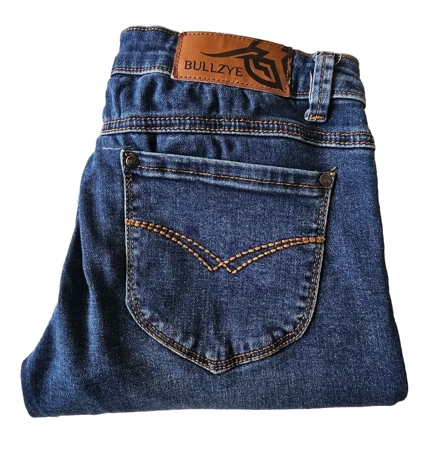 Bullzye Denim Cowgirl Shorts Ladies Size 8