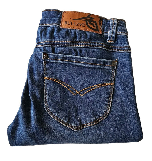Bullzye Denim Cowgirl Shorts Ladies Size 8