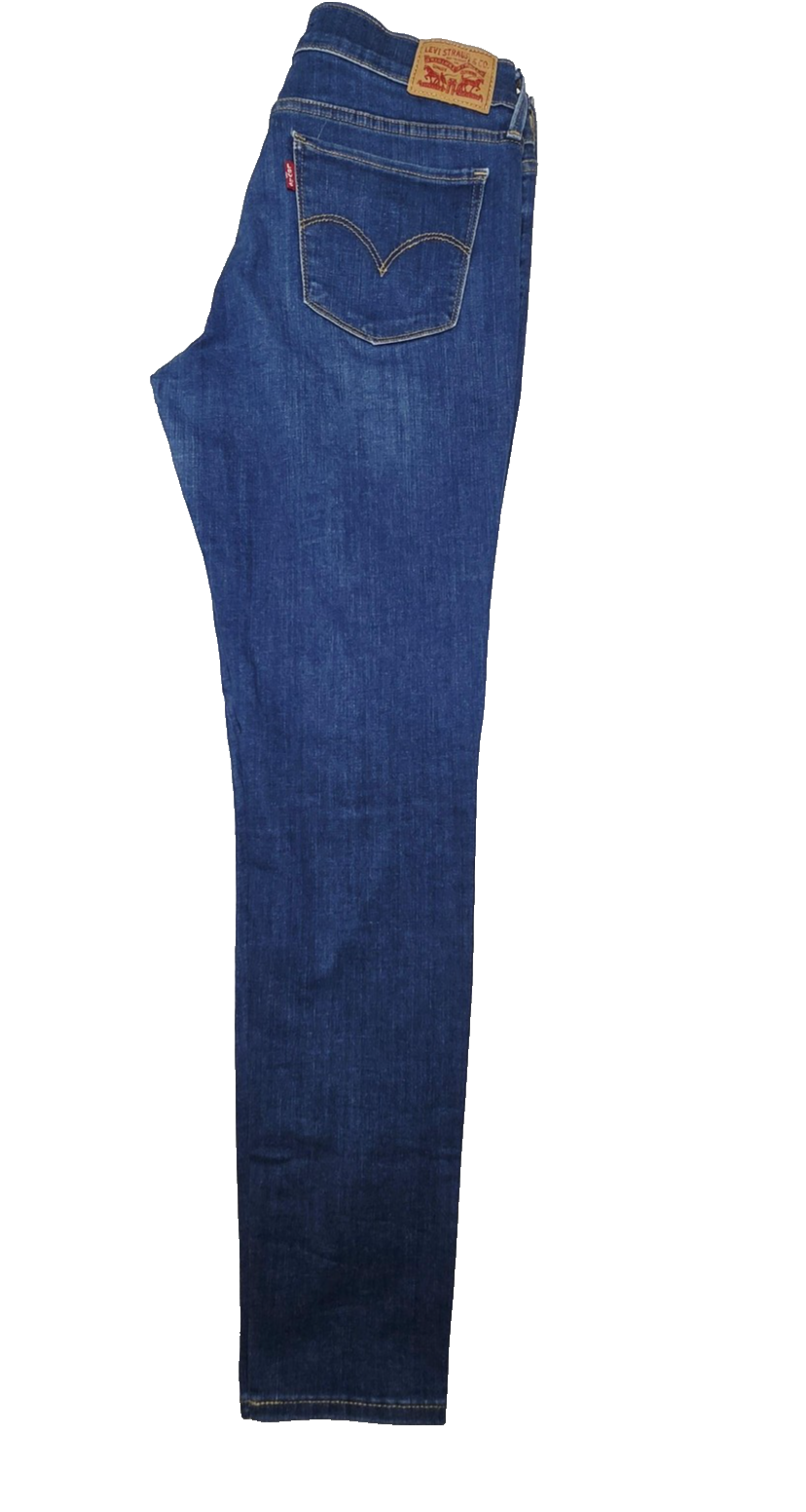 Levi's Jeans Women's 30x30 Blue 710 Super Skinny Mid Rise Stretch Denim Slim Fit