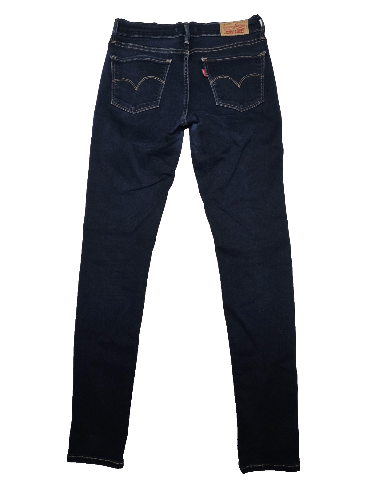 Levi's Jeans Women's 27 x 30 Blue Dark Wash 710 Super Skinny Mid Rise Stretch
