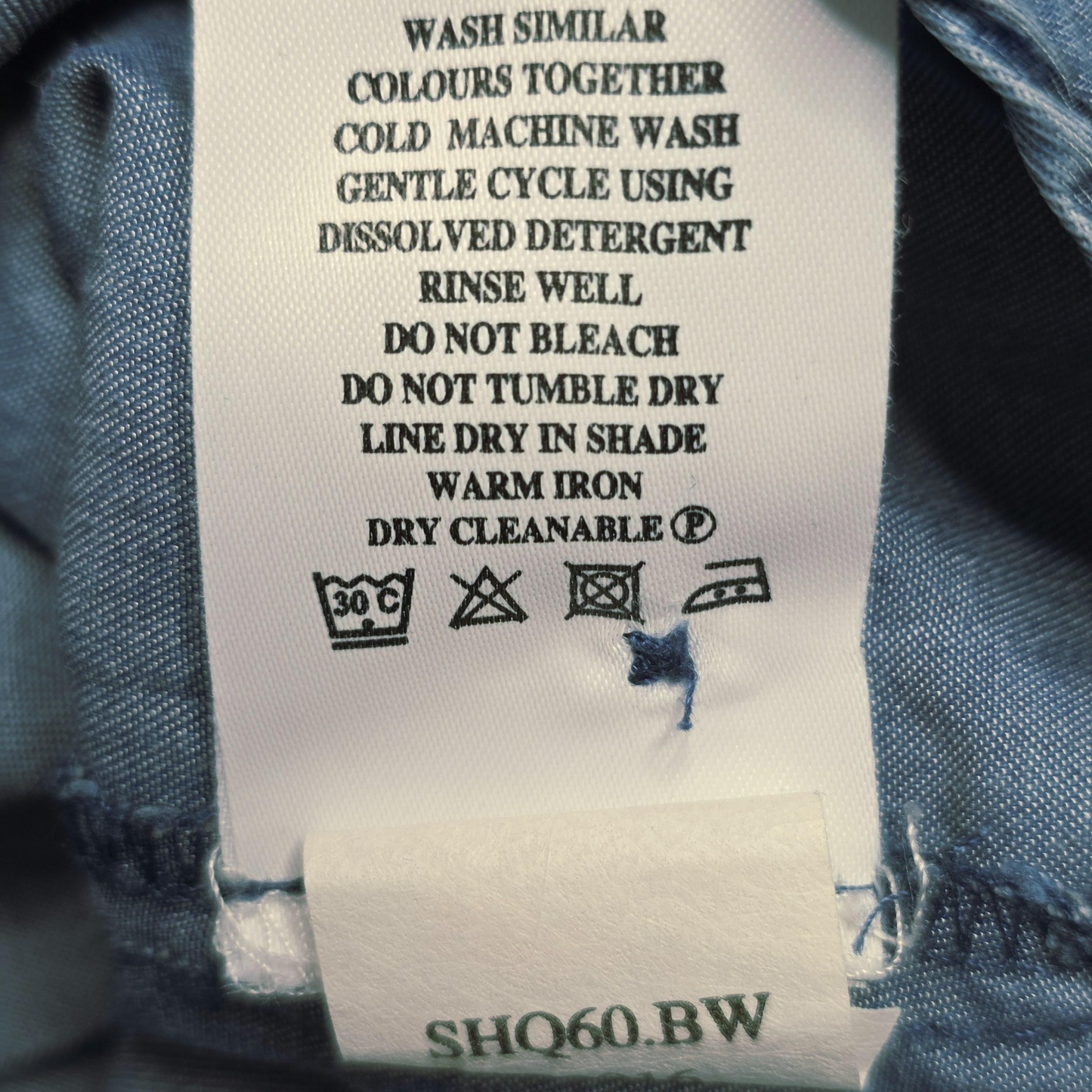 R.M. Williams Shirt Women's 14 Blue Sleeveless Button Up Tencel Chambray Tunic