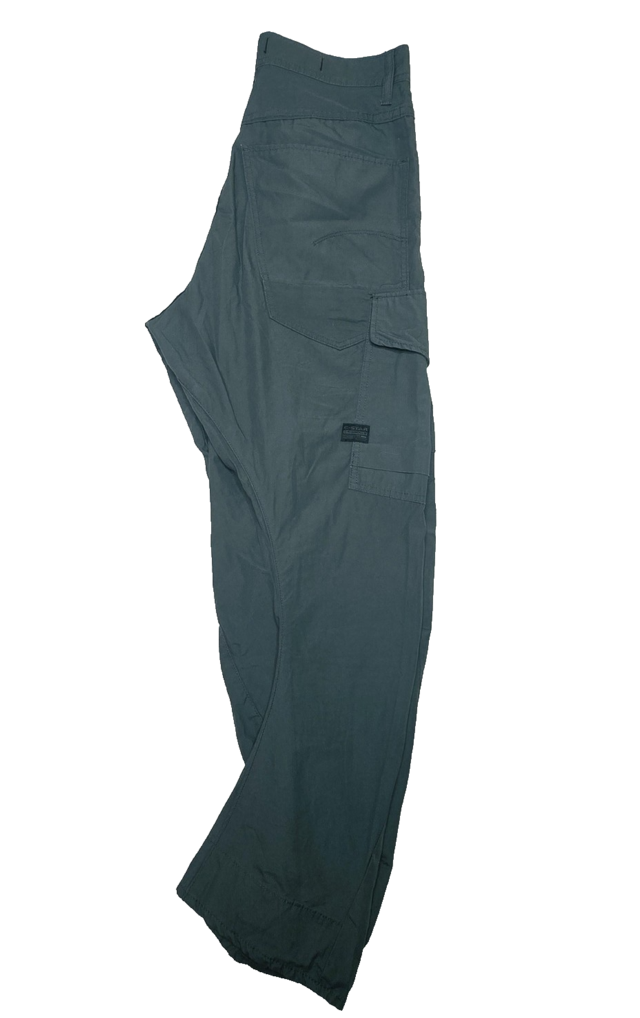 G-Star RAW Jeans Women's 28 Green Cargo 3D Boyfriend Zip Pockets D23221-C973-996