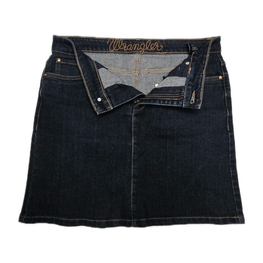 Wrangler Mini Soft Denim Skirt Ladies Size 7