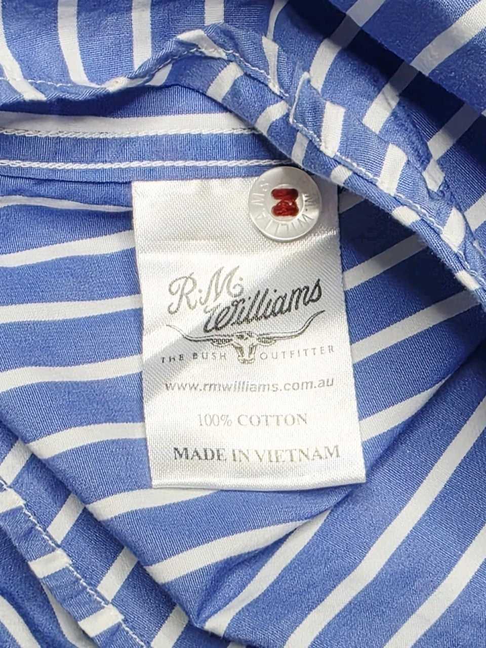 R.M. Williams Colts Western Long Sleeve Shirt Boys Size 10