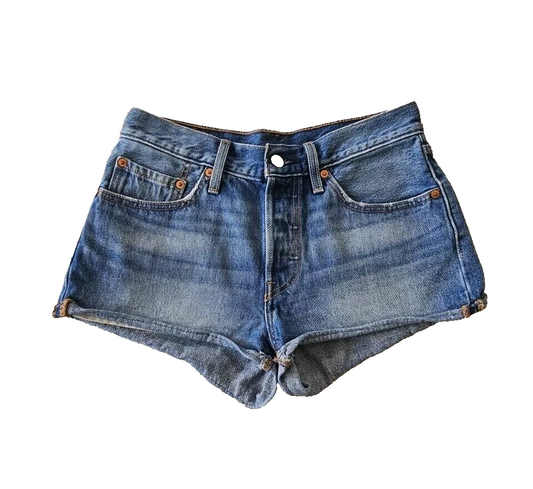 Levi's 501 Cheeky Cut Off Ladies Shorts Size 26