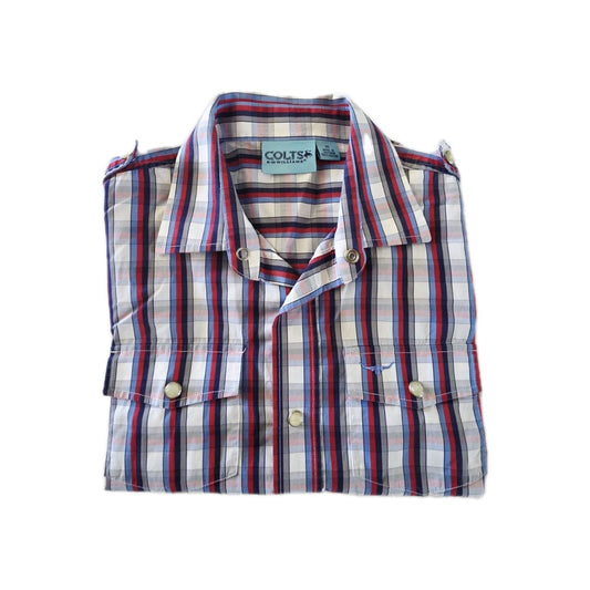 R.M. Williams Colts Western Short Sleeve Shirt Boys Size 10
