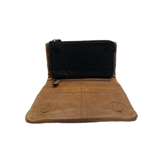 Dusty  Robin Jane Leather Purse - Tan/Black