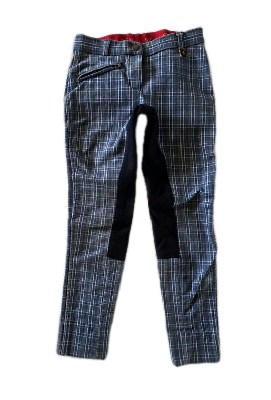 Thomas Cook Tartan Riding Pants Girls Size 6