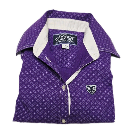 Bullzye Western Long Sleeve Shirt Ladies Size 8